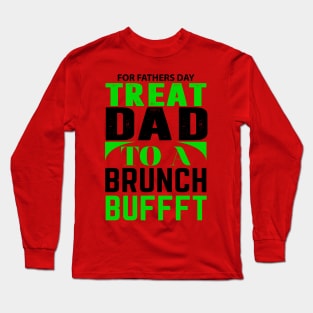 Dad Loves Brunch Long Sleeve T-Shirt